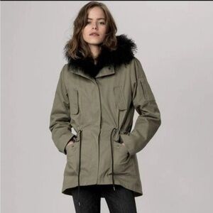 Maje Gondry Lined Parka Size 2/M